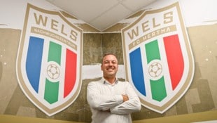 Hertha-Wels-Manager Peter Huliak.