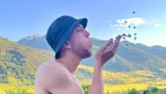 Sie summen im eigenen Garten und arbeiten hart. Genau so wie Pinzgau-Kapitän Lukas Moosmann.