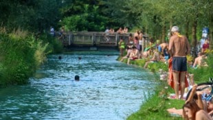 Der Almkanal in Salzburg wurde vom Geheimtipp zum Naherholungs-Hotspot.
