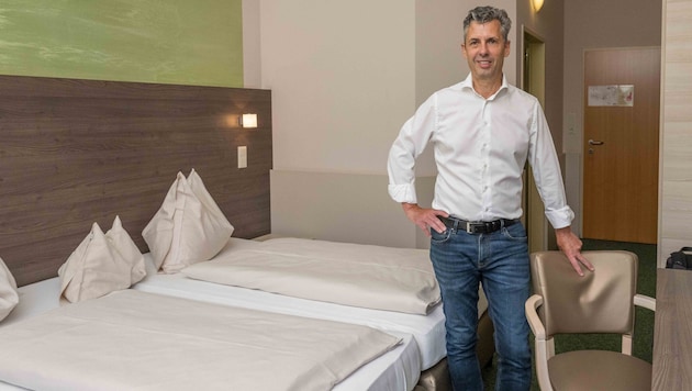 Alfred Grabner leitet das Sporthotel im obersteirischen Kapfenberg.