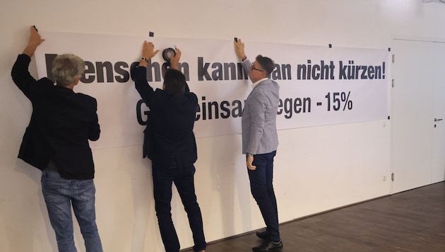 „Kürzungen treffen ausgerechnet jene, die ohnehin auf Unterstützung angewiesen sind“, wurde ...