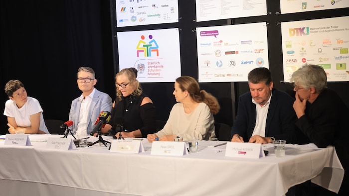 Zeigten Konsequenzen auf: Kristin Vavtar, Thomas Wegmayr, Gabi Plattner, Karin Drescher, Peter ...