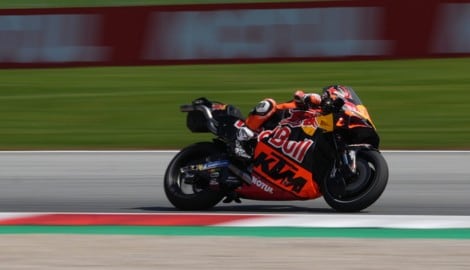 KTM-Pilot Maverick Vinales
