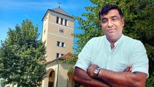 Pater Stephen Gerald Ausgustine tut viel, um die Kirchenbänke wieder zu füllen – aber ...