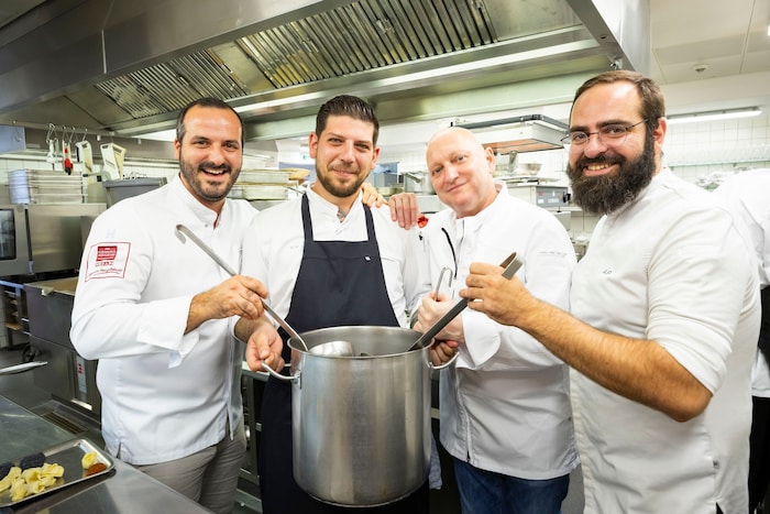 Diese vier Köche verderben fix nicht den Brei: Michael Gauster, Markus Meichenitsch, Karli ...