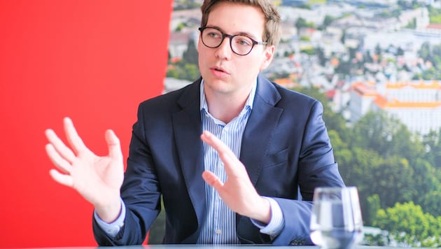 Lukas Keplinger (33, aus Linz) ist neuer Geschäfts- führer des landeseigenen Start-up- ...