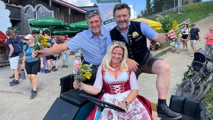 Heinz und Reini Schütter luden am Freitag auf der Schafalm zum bereits traditionellen ...
