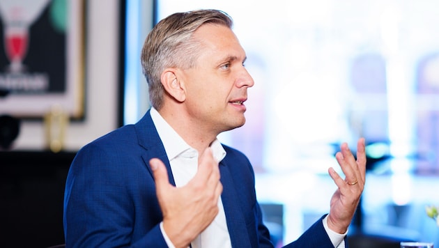 Wirtschaftsminister Wolfgang Hattmannsdorfer (ÖVP)