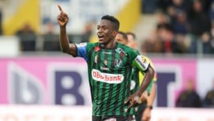 Kingstone Mutandwa war an beiden Ried-Saisontoren beteiligt.