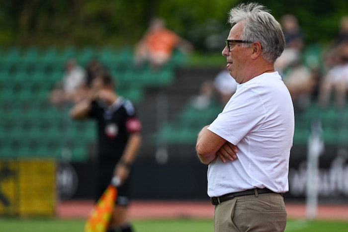 Bregenz-Trainer Regi van Acker sah eine wacklige erste Halbzeit seines Teams.