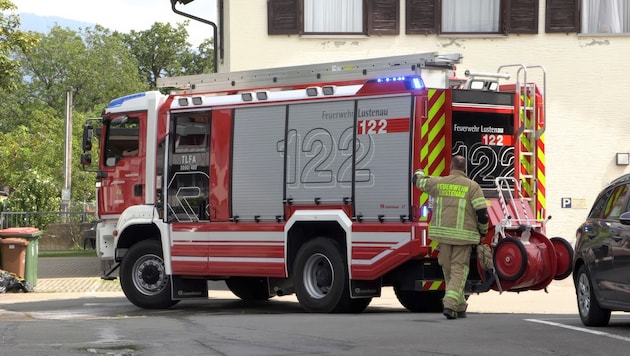 Die Lustenauer Feuerwehr musste am Freitagnachmittag ausrücken (Archivbild).