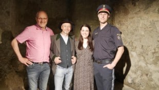 Regisseur Herbert Marktl, der Ehemann, das blutleere Mandl, Helmut Wachernig, die Ehefrau, der ...