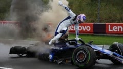 Logan Sargeant crasht im Training von Zandvoort und verabschiedet sich so aus der Formel 1. 