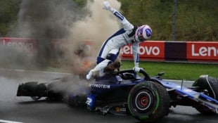 Logan Sargeant crasht im Training von Zandvoort und verabschiedet sich so aus der Formel 1. 