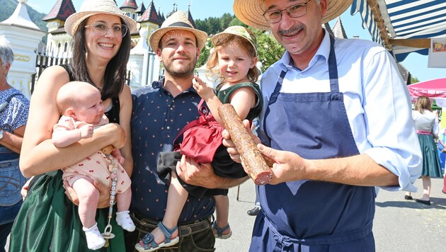 Groß und Klein feierten das Farantfest in Globasnitz