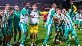 Vor einem Jahr gewann Rapid in Schottland nach einem völlig verrückten Match gegen Dundee ...