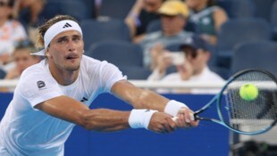 Alexander Zverev steht im Halbfinale von Cincinnati.