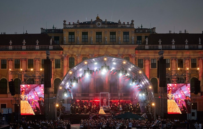 Vor der barocken Kulisse des Schloss Schönbrunn ist es 2025 wegen Beschwerden ruhig geblieben.