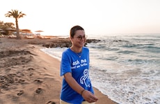 Stefanie ist für die Organisation Archelon unermüdlich auf den Stränden Kretas unterwegs. 