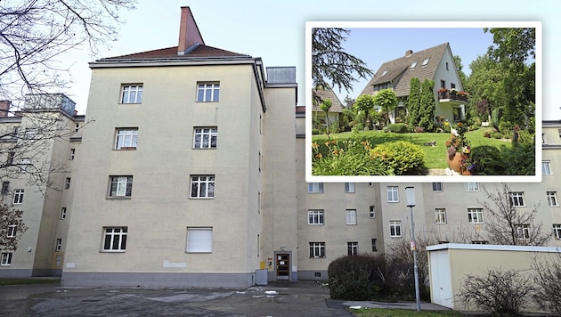Ein Gemeindebaumieter hat sich eine Villa gebaut – seine günstige Wohnung wollte er aber ...