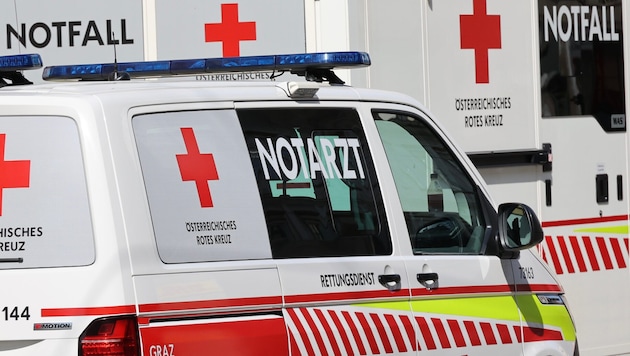 Notarzt und Rettung brachten den Mann ins Krankenhaus Schwarzach (Symbolbild).