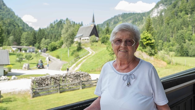 Anrainerin Hermine Heil: „Eine Kirche und ein Wirtshaus braucht es immer!“
