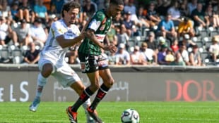 Vesel Demaku (l.) verteidigte zuletzt stark, zeigte aber beim Torabschluss Nerven.