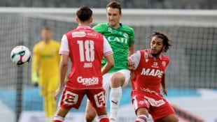 Keinen Sieger hat das flotte Duell von GAK und WSG Tirol hervorgebracht ...