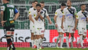 Nach 0:1-Rückstand hat es für den SK Sturm bei der SV Ried noch einen 3:1-Sieg gegeben ...