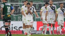 Nach 0:1-Rückstand hat es für den SK Sturm bei der SV Ried noch einen 3:1-Sieg gegeben ...