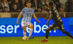 Konstantin Gertig (li.) traf beim 5:0 des BSK.
