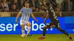 Konstantin Gertig (li.) traf beim 5:0 des BSK.