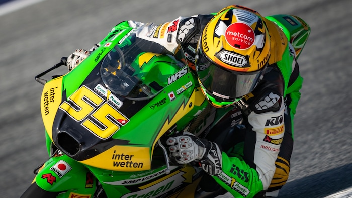 Dettwiler auf seinem Motorrad am Spielberg-Wochenende.