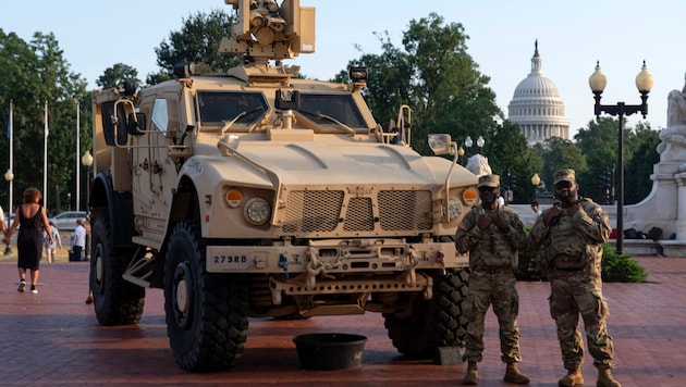 Der Gerichtsstreit um den Einsatz der Nationalgarde in den USA geht weiter.