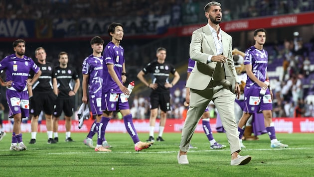 Nach dem bitteren Europacup-Aus stellte sich Leader Aleksandar Dragovic vor seine Mannschaft, ...