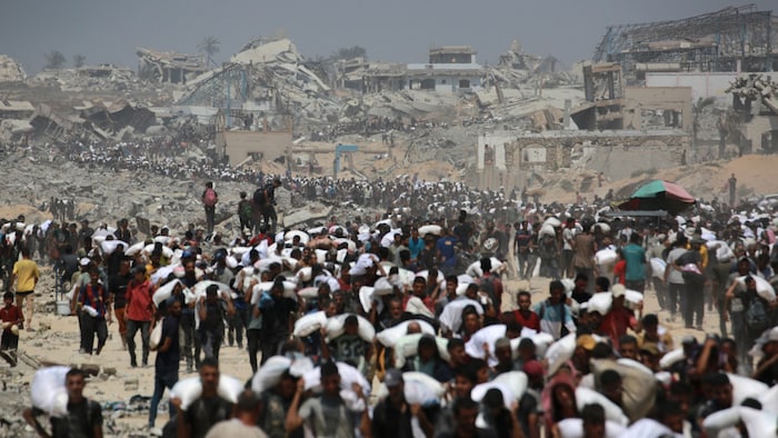 Weite Teile des Gazastreifens sind zerstört.