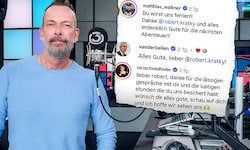 Zum Ö3-Abschied wünschte die heimische Prominenz Kratky alles Gute.