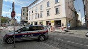 Der Tatort des fingierten Überfalles.