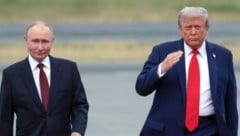 Die Stimmung zwischen Russlands Präsident Wladimir Putin und US-Präsident Donald Trump ist ...