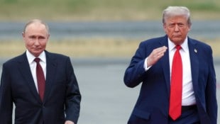 Die Stimmung zwischen Russlands Präsident Wladimir Putin und US-Präsident Donald Trump ist ...