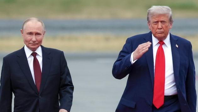 Die Stimmung zwischen Russlands Präsident Wladimir Putin und US-Präsident Donald Trump ist ...