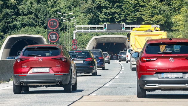 Der Hiefler Tunnel auf der Tauernautobahn (A10)