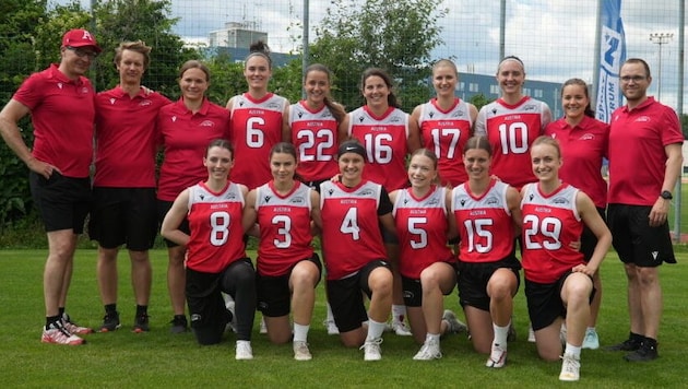 Das Team vor der Abreise zu den World Games