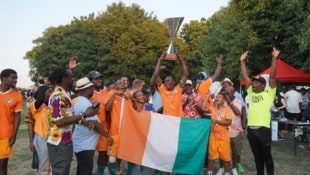 Beim von David Alaba unterstützten „African Jamboree“ wurde auch ein Turnier mit acht Teams ...