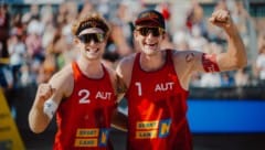 Tim Berger (links) und Timo Hammarberg (rechts) verloren das Kapstadt-Finale gegen Schweden.