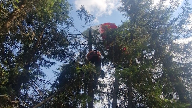 Bergretter aus Bischofshofen eilten zur Hilfe.