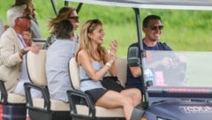 Hausherr Mark Mateschitz mit seiner Victoria