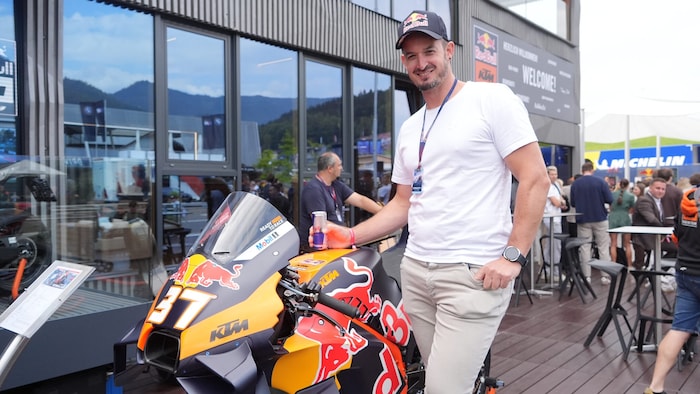 Ski-Ass Dominik Paris besuchte den Spielberg-Ring.