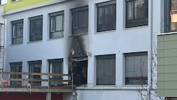 Im Bereich des Sekretariats brach das Feuer aus.