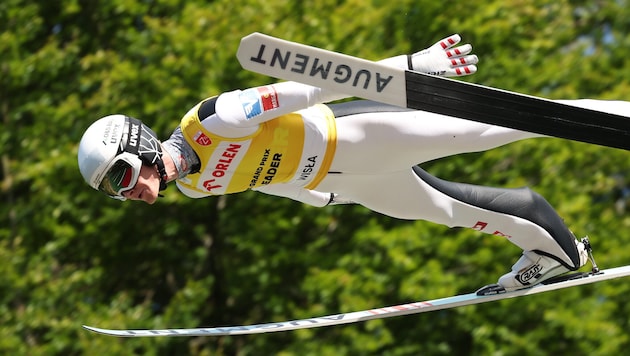Niklas Bachlinger gewann auch in Wisla.